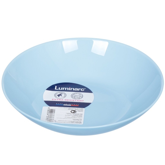 P2021 - Dĩa tròn sâu TT Luminarc Diwali BLue 20cm