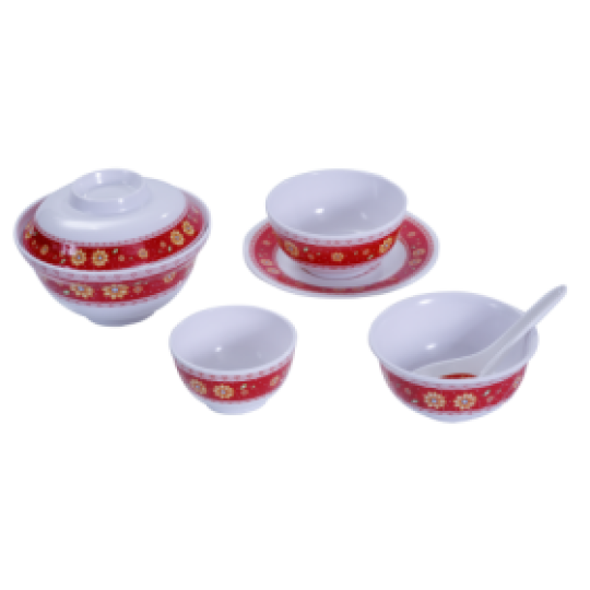 BỘ CHÉN CO02, CB04, TM75, CO09 VIỀN 191