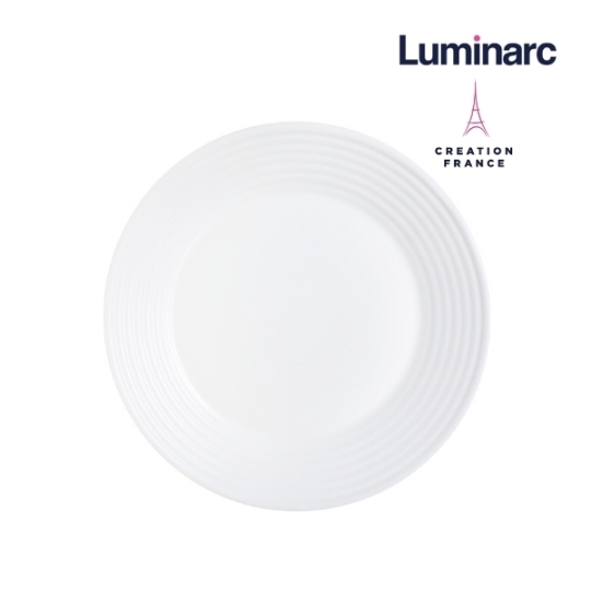 N5413 - Dĩa tròn cạn TT Luminarc 23cm Harena trắng