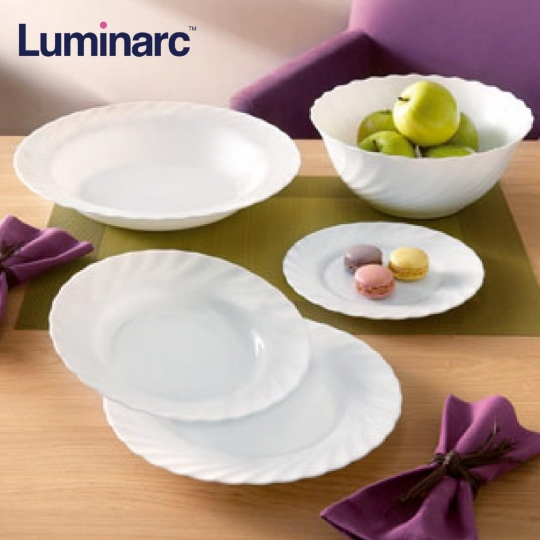 N3651 - Tô TT Luminarc 18cm Trianon trắng