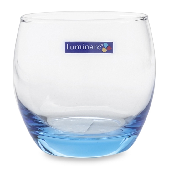 J1584 - Ly thấp TT Luminarc Salto xanh dương 320ml