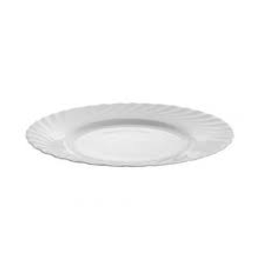 N3645 - Dĩa tròn cạn TT Luminarc 25cm Trianon trắng