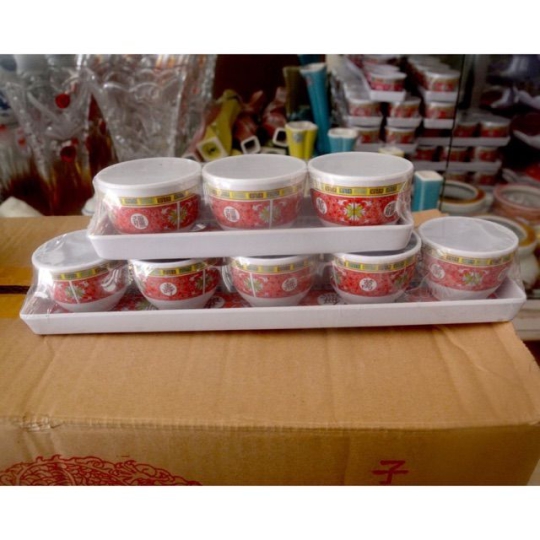 BỘ KHAY + 3/ 5 CHUM TRÀ