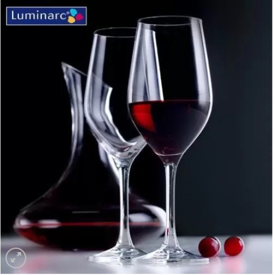 H2318 - Ly Rượu Vang Thuỷ Tinh Luminarc Mineral 450ml